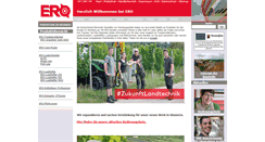 Desktop Screenshot of ero-geraetebau.de